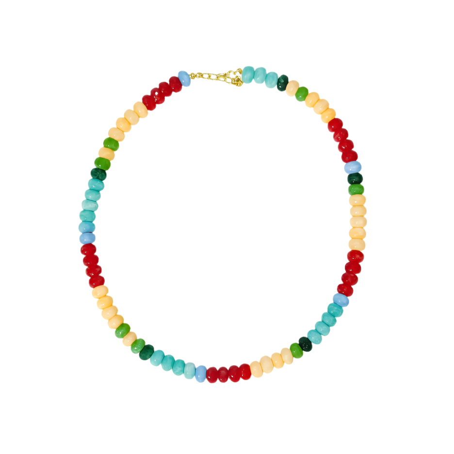 Color Pop Beaded Necklace