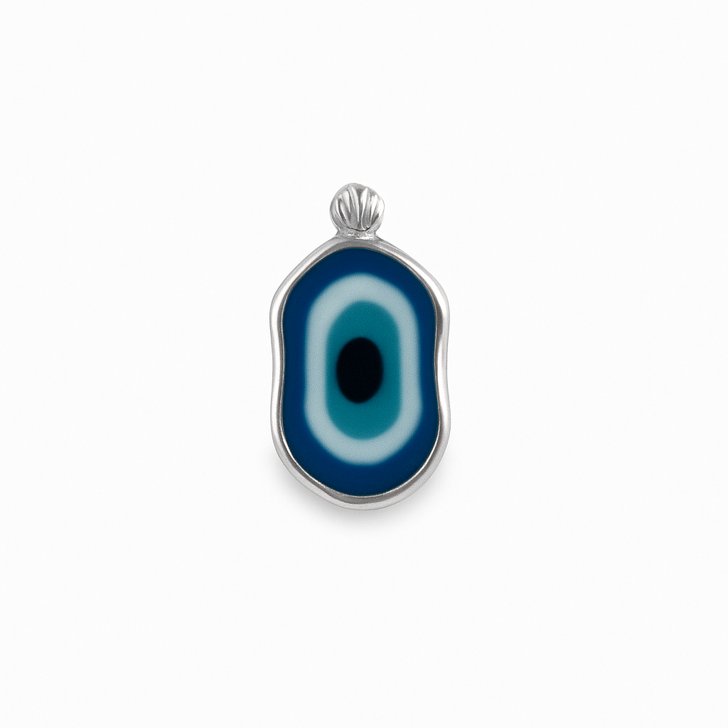 Blue "Cool Evil Eye" Charm