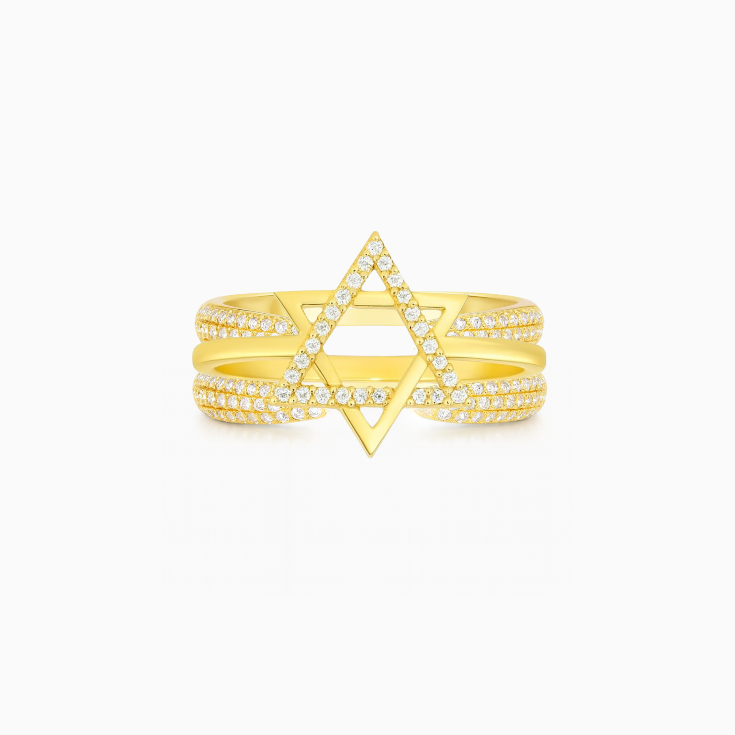 Star of David Ring Stack