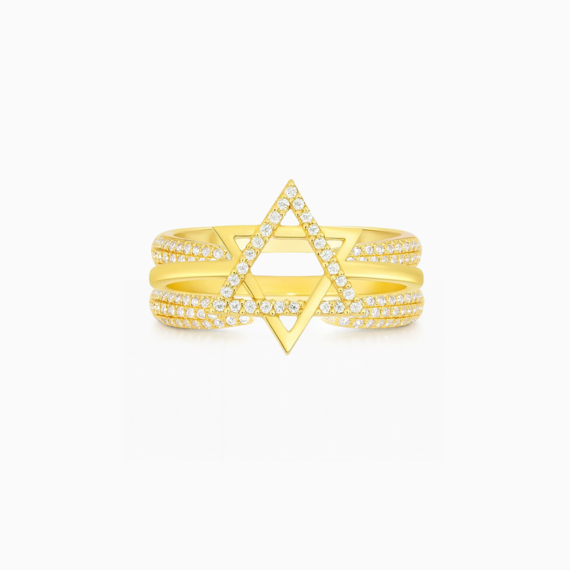 Star of David Ring Stack