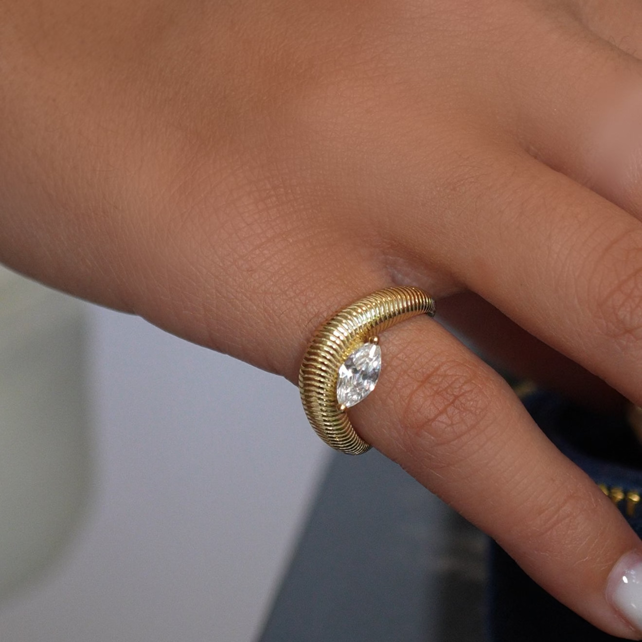 The Camille Pinky Ring