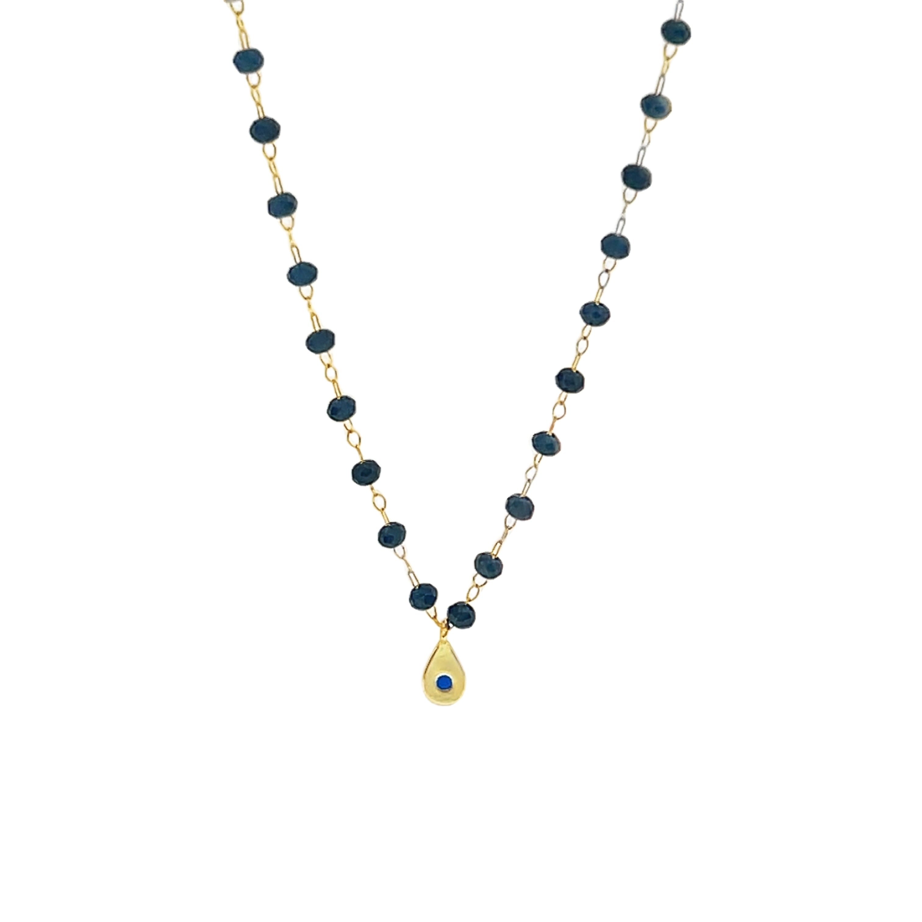 Blue Gemstone Necklace