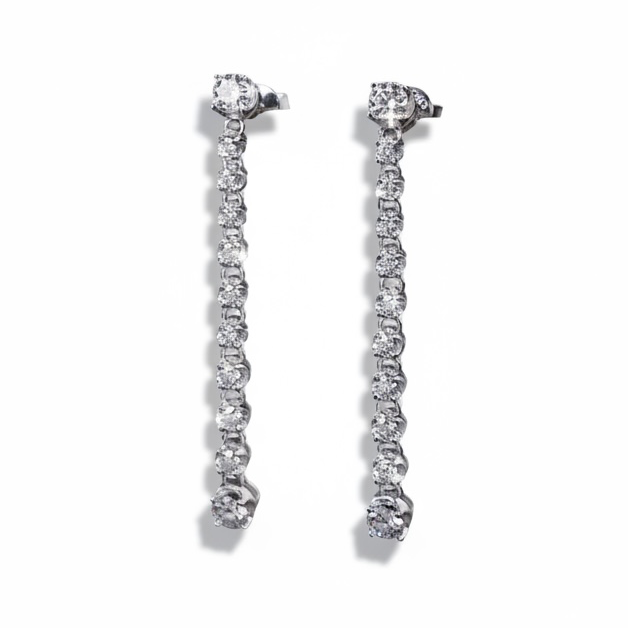 Eternity Drop Earrings