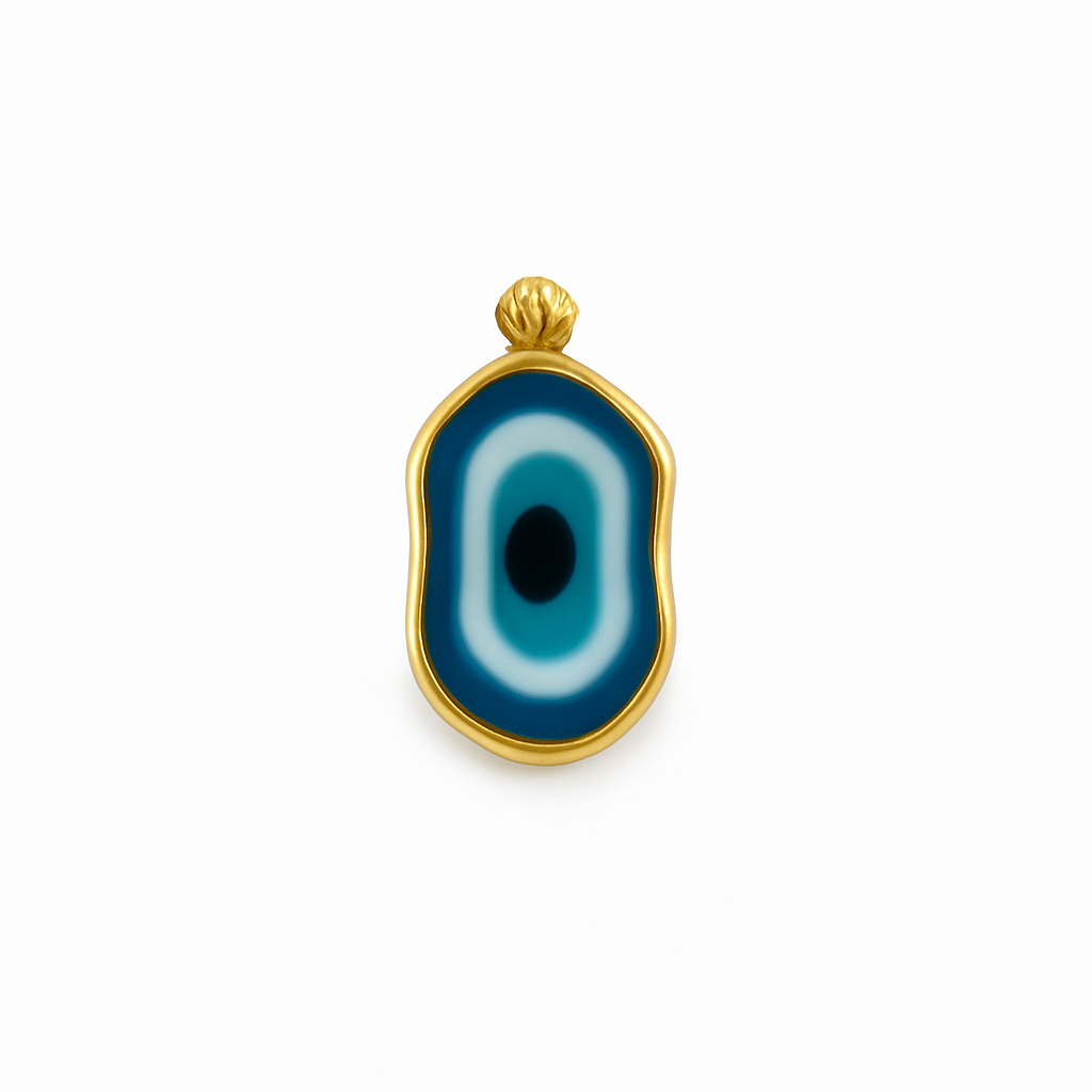 Blue "Cool Evil Eye" Charm