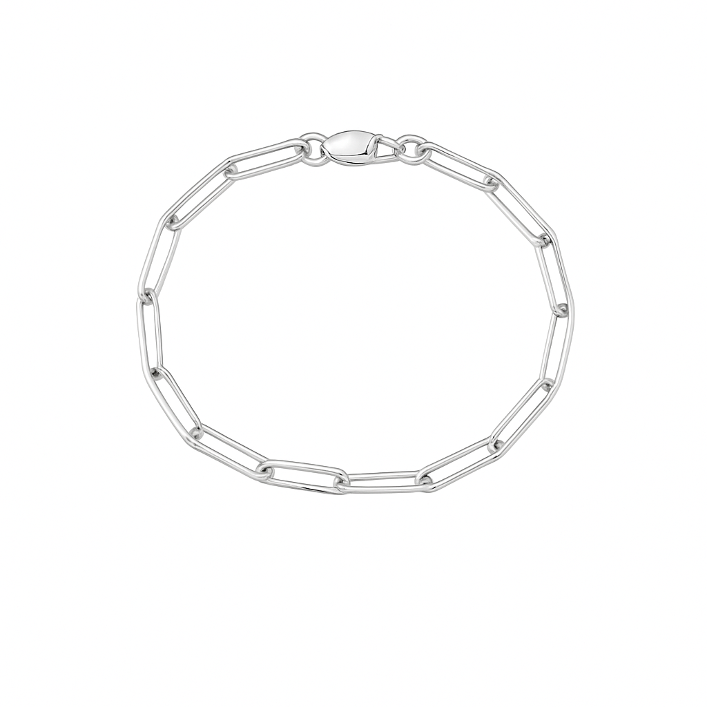 Paperclip Thick Bracelet
