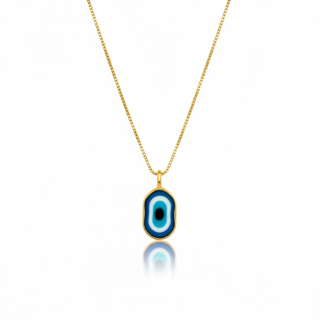 Evil Eye Funky Necklace