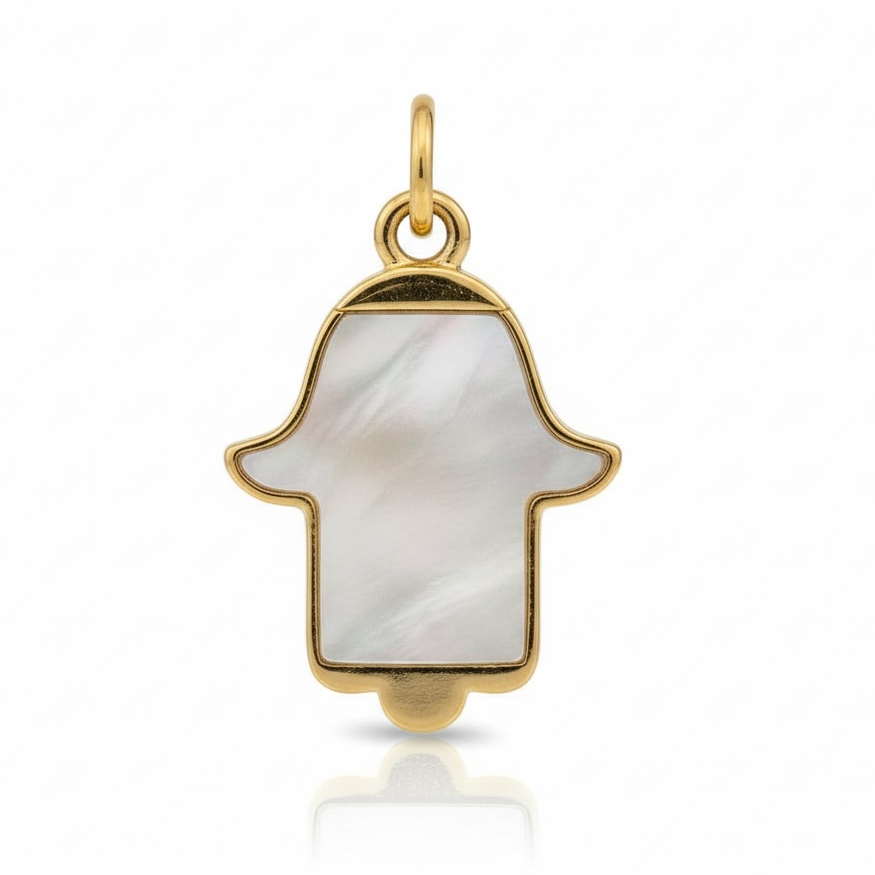 Mother-of-Pearl Hamsa