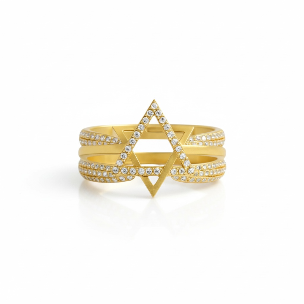 Star of David Ring Stack