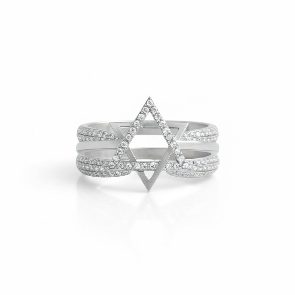Star of David Ring Stack