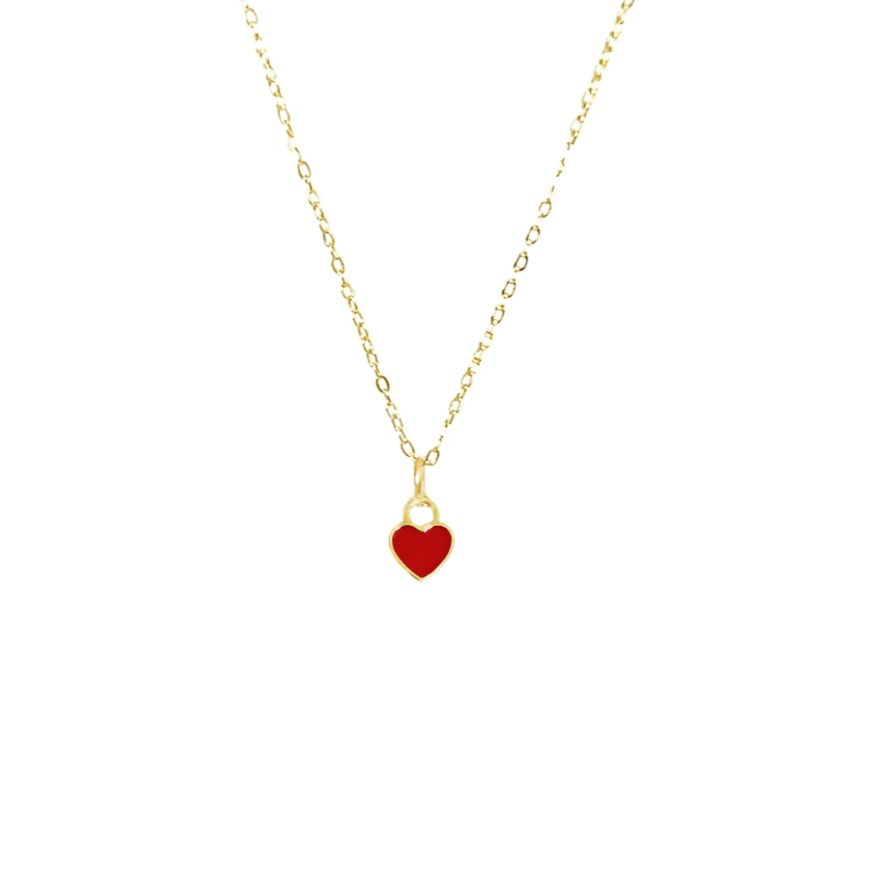 Red Heart Necklace