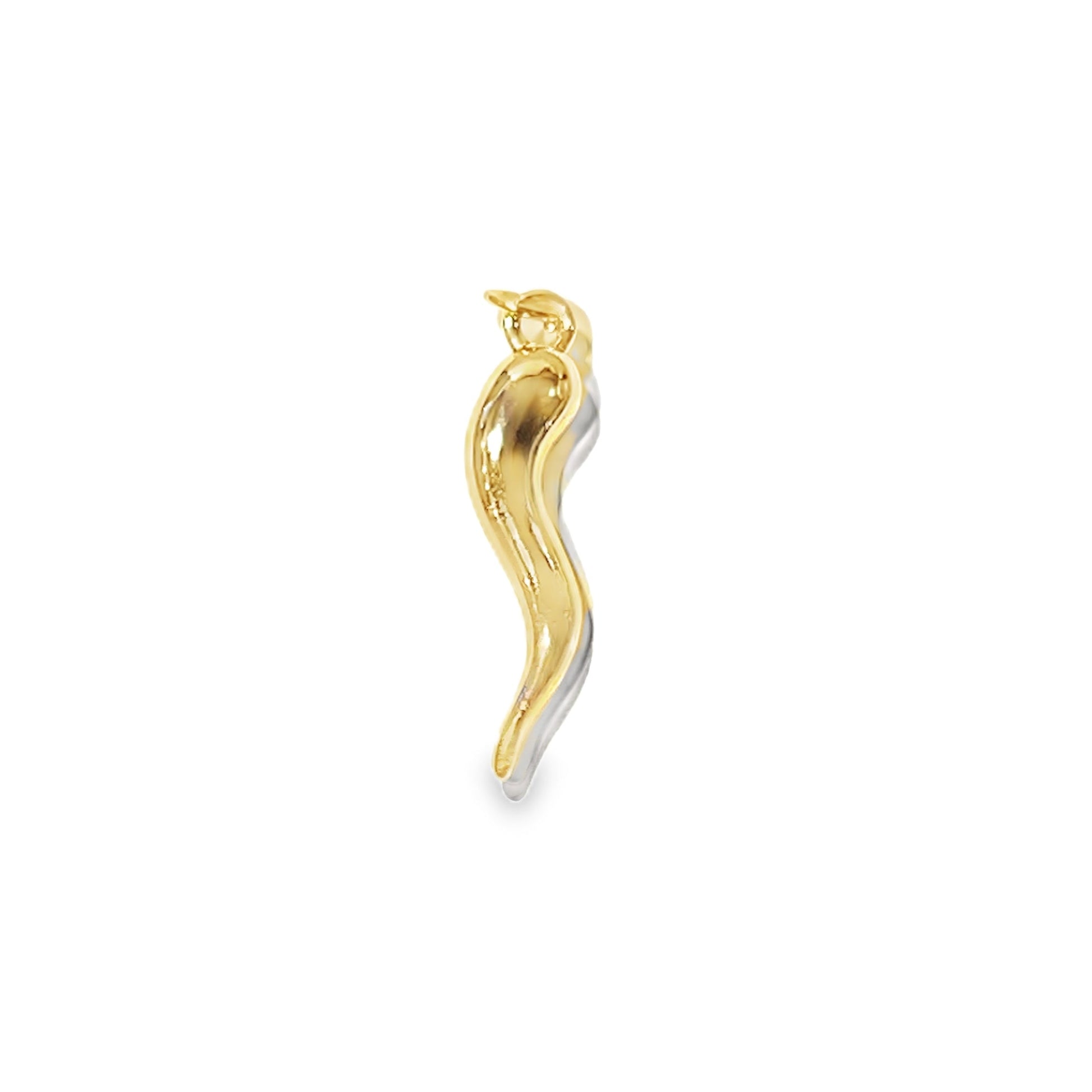 Gold Chili charm