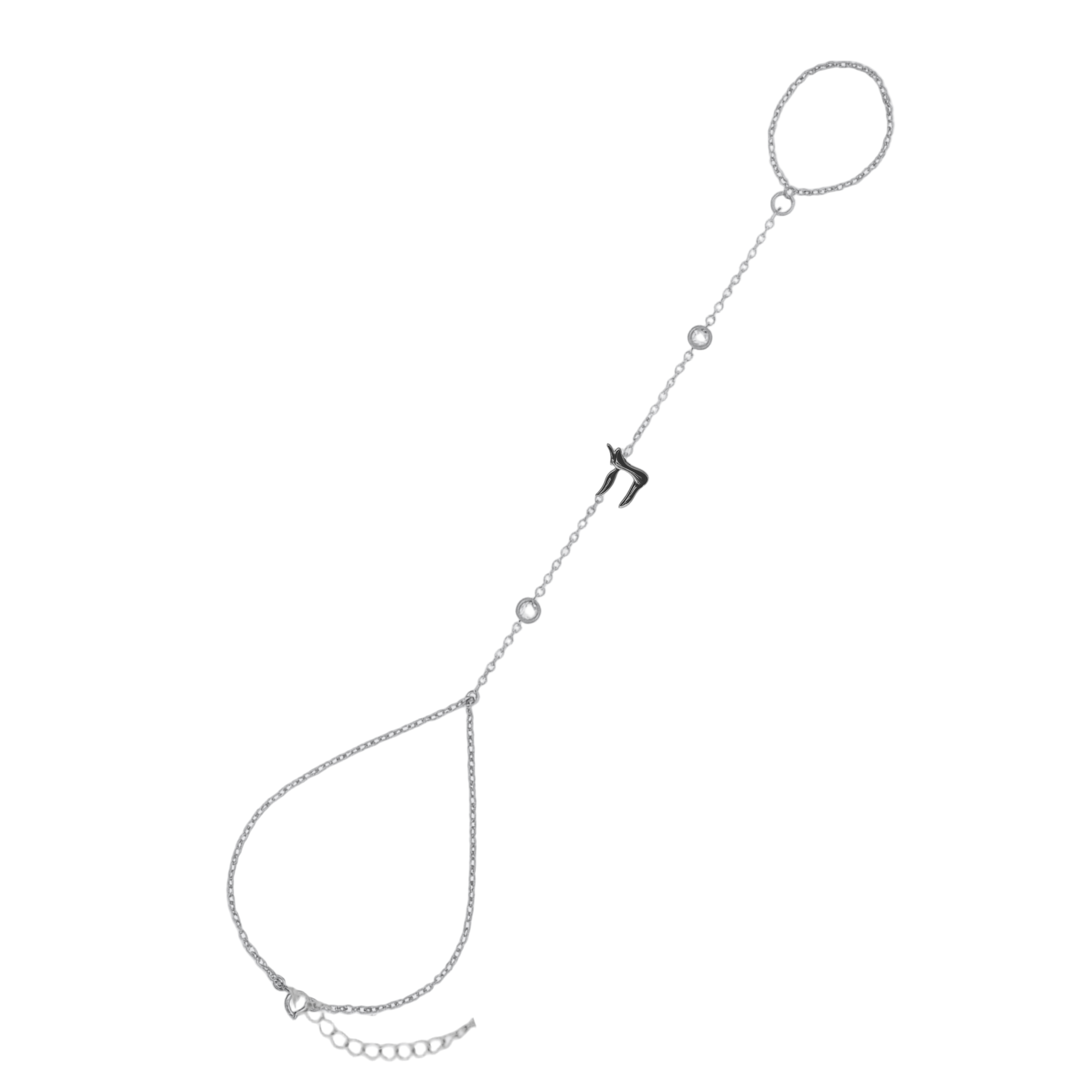 Chai Statement Hand Chain